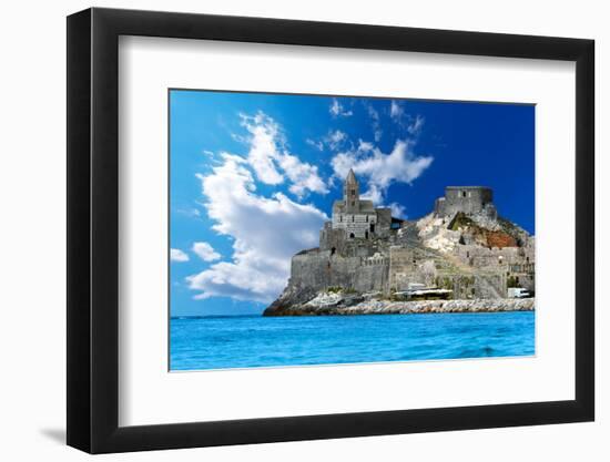 San Pietro Church of Portovenere - Italy-Alberto SevenOnSeven-Framed Photographic Print