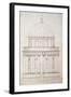 San Pietro in Montorio. the Tempietto Built by Donato Bramante (1444-1514). Drawing by Andrea Palla-Andrea Palladio-Framed Giclee Print