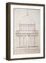 San Pietro in Montorio. the Tempietto Built by Donato Bramante (1444-1514). Drawing by Andrea Palla-Andrea Palladio-Framed Giclee Print