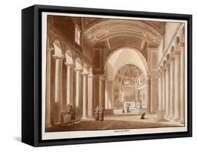 San Pietro in Vincoli, 1833-Agostino Tofanelli-Framed Stretched Canvas
