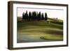 San Quirico D'Orcia, Orcia Valley, Tuscany, Italy-ClickAlps-Framed Photographic Print