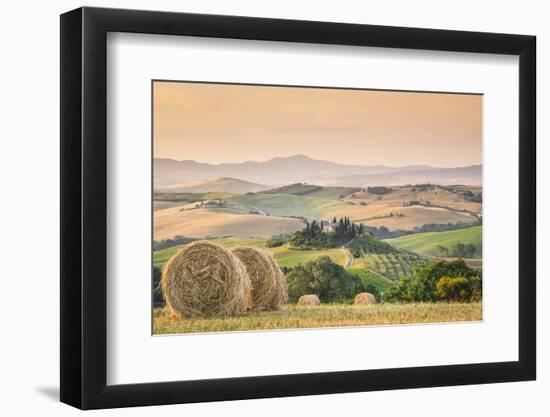 San Quirico d'Orcia, Val d'Orcia, Tuscany, Italy-ClickAlps-Framed Photographic Print