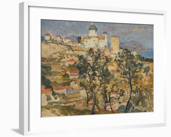 San Remo, Italy, 1925-Edgar Wood-Framed Giclee Print