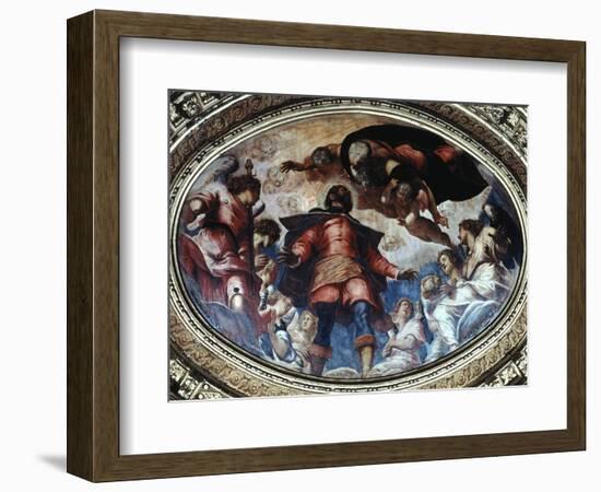 San Rocco in Glory, 1564-Jacopo Tintoretto-Framed Giclee Print
