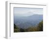 San Salvador City and Volcan De San Vincent (Chichontepec), 2182M, San Salvador, El Salvador-Christian Kober-Framed Photographic Print