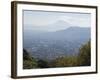 San Salvador City and Volcan De San Vincent (Chichontepec), 2182M, San Salvador, El Salvador-Christian Kober-Framed Photographic Print