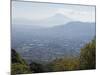 San Salvador City and Volcan De San Vincent (Chichontepec), 2182M, San Salvador, El Salvador-Christian Kober-Mounted Photographic Print