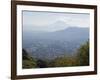 San Salvador City and Volcan De San Vincent (Chichontepec), 2182M, San Salvador, El Salvador-Christian Kober-Framed Photographic Print