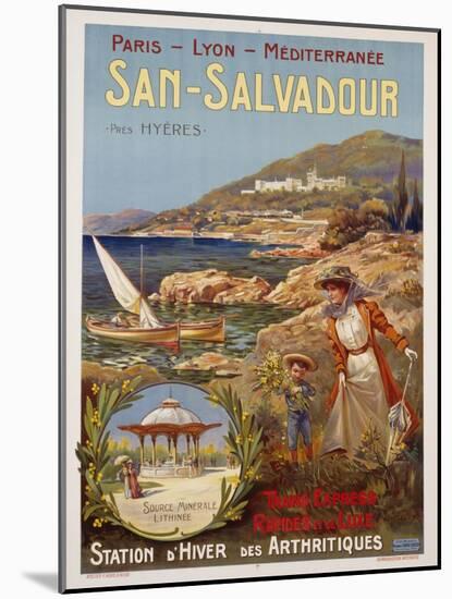 San-Salvadour Poster-Ernest Louis Lessieux-Mounted Giclee Print