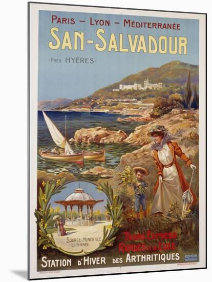 San-Salvadour Poster-Ernest Louis Lessieux-Mounted Giclee Print