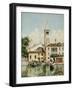 San Samuele, Venice watercolor-Federico del Campo-Framed Giclee Print