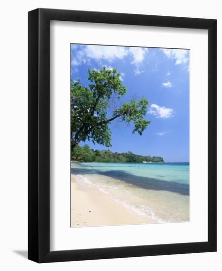 San San Beach, Port Antonio, Jamaica, West Indies, Central America-Sergio Pitamitz-Framed Photographic Print