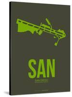 San San Diego Poster 2-NaxArt-Stretched Canvas