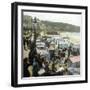 San Sebastian (Spain), the Paseo (Walk) of La Concha and the Beach, Circa 1885-1890-Leon, Levy et Fils-Framed Photographic Print