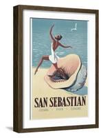 San Sebastian-Vintage Apple Collection-Framed Giclee Print