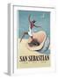 San Sebastian-Vintage Apple Collection-Framed Giclee Print