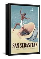 San Sebastian-Vintage Apple Collection-Framed Stretched Canvas