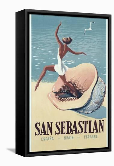 San Sebastian-Vintage Apple Collection-Framed Stretched Canvas