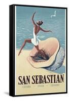San Sebastian-Vintage Apple Collection-Framed Stretched Canvas