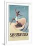 San Sebastian-Vintage Apple Collection-Framed Giclee Print