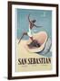 San Sebastian-Vintage Apple Collection-Framed Giclee Print