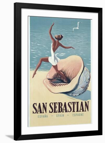 San Sebastian-Vintage Apple Collection-Framed Giclee Print