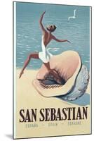 San Sebastian-Vintage Apple Collection-Mounted Giclee Print