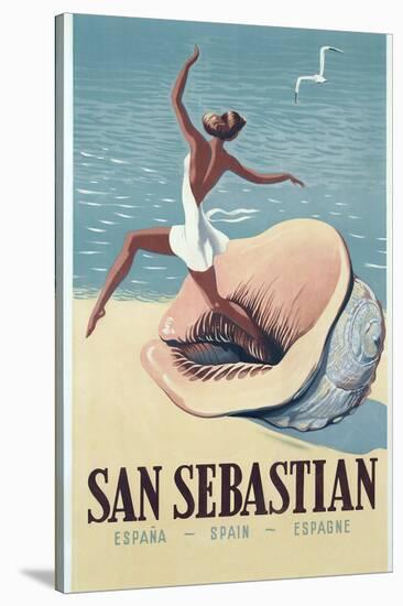 San Sebastian-Vintage Apple Collection-Stretched Canvas