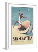 San Sebastian-Vintage Apple Collection-Framed Premium Giclee Print