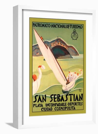 San Sebastian-null-Framed Art Print