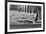 San Simeon Pier BW-Lee Peterson-Framed Photographic Print