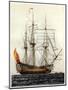 San Telmo, Spanish ship, 17th century-null-Mounted Giclee Print