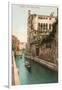 San Trovaso Canal, Venice, Italy-null-Framed Art Print