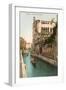 San Trovaso Canal, Venice, Italy-null-Framed Art Print