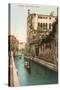 San Trovaso Canal, Venice, Italy-null-Stretched Canvas