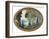 San Vigilio, Italy (Oil on Oval Canvas, Framed)-Wilfred Gabriel de Glehn-Framed Giclee Print