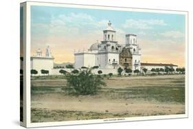 San Xavier De Bac Mission, Tucson-null-Stretched Canvas