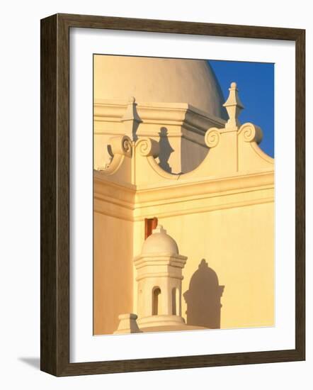 San Xavier del Bac Mission, Tucson, Arizona, USA-Rob Tilley-Framed Photographic Print