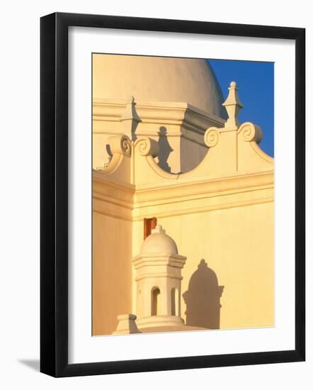 San Xavier del Bac Mission, Tucson, Arizona, USA-Rob Tilley-Framed Photographic Print