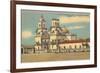 San Xavier del Bac Mission, Tucson, Arizona-null-Framed Premium Giclee Print