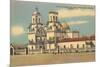 San Xavier del Bac Mission, Tucson, Arizona-null-Mounted Premium Giclee Print