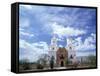 San Xavier del Bac Mission-Jim Zuckerman-Framed Stretched Canvas