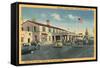 San Ysidro Border Station, California-null-Framed Stretched Canvas