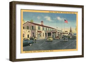 San Ysidro Border Station, California-null-Framed Art Print