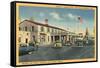 San Ysidro Border Station, California-null-Framed Stretched Canvas