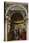 San Zaccaria Altarpiece (Madonna Enthroned)-Giovanni Bellini-Stretched Canvas