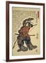 Sanada Yoichi Yoshitada, Dressed for the Hunt with a Bow in Hand-Kuniyoshi Utagawa-Framed Giclee Print