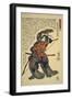 Sanada Yoichi Yoshitada, Dressed for the Hunt with a Bow in Hand-Kuniyoshi Utagawa-Framed Giclee Print