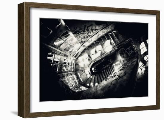 Sanat stairs-Sebastien Lory-Framed Photographic Print