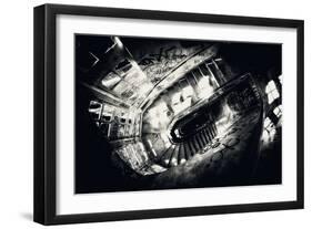 Sanat stairs-Sebastien Lory-Framed Photographic Print